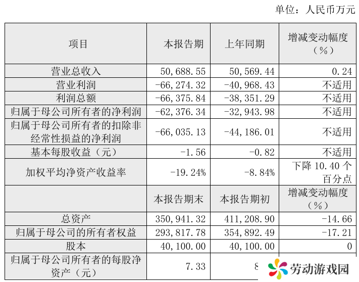 龙芯中科 2024 年净亏损 6.24 亿元，工控类芯片营收大幅下降