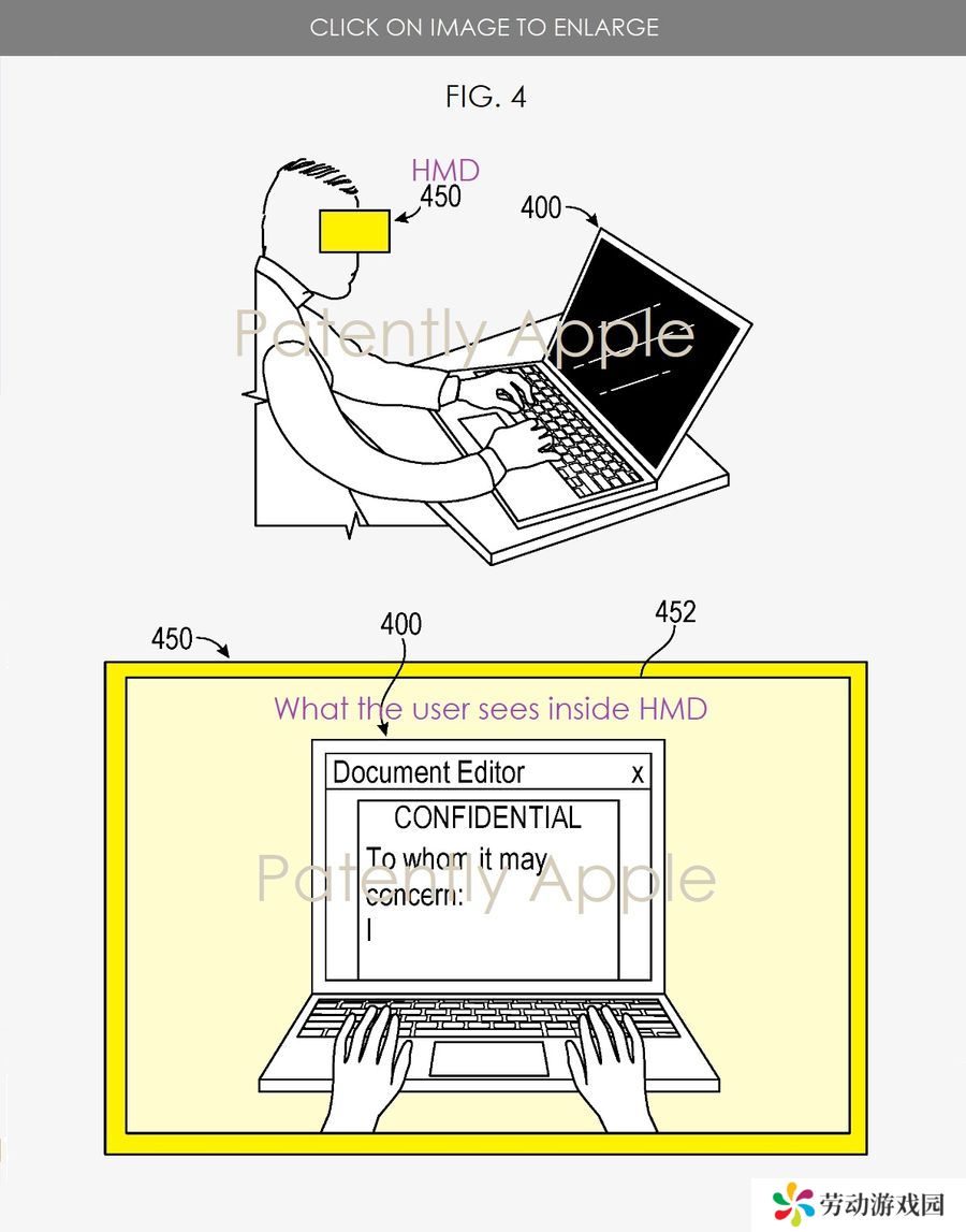 苹果专利探索 Vision Pro 头显未来：联动 iPhone / Mac，打造防窥屏神器