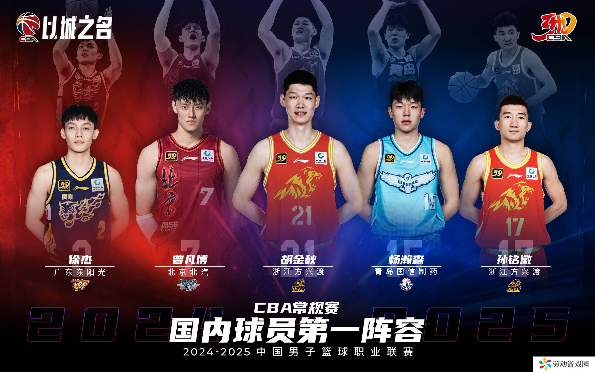 CBA常规赛最佳阵容揭晓：徐杰杨瀚森曾凡博入选